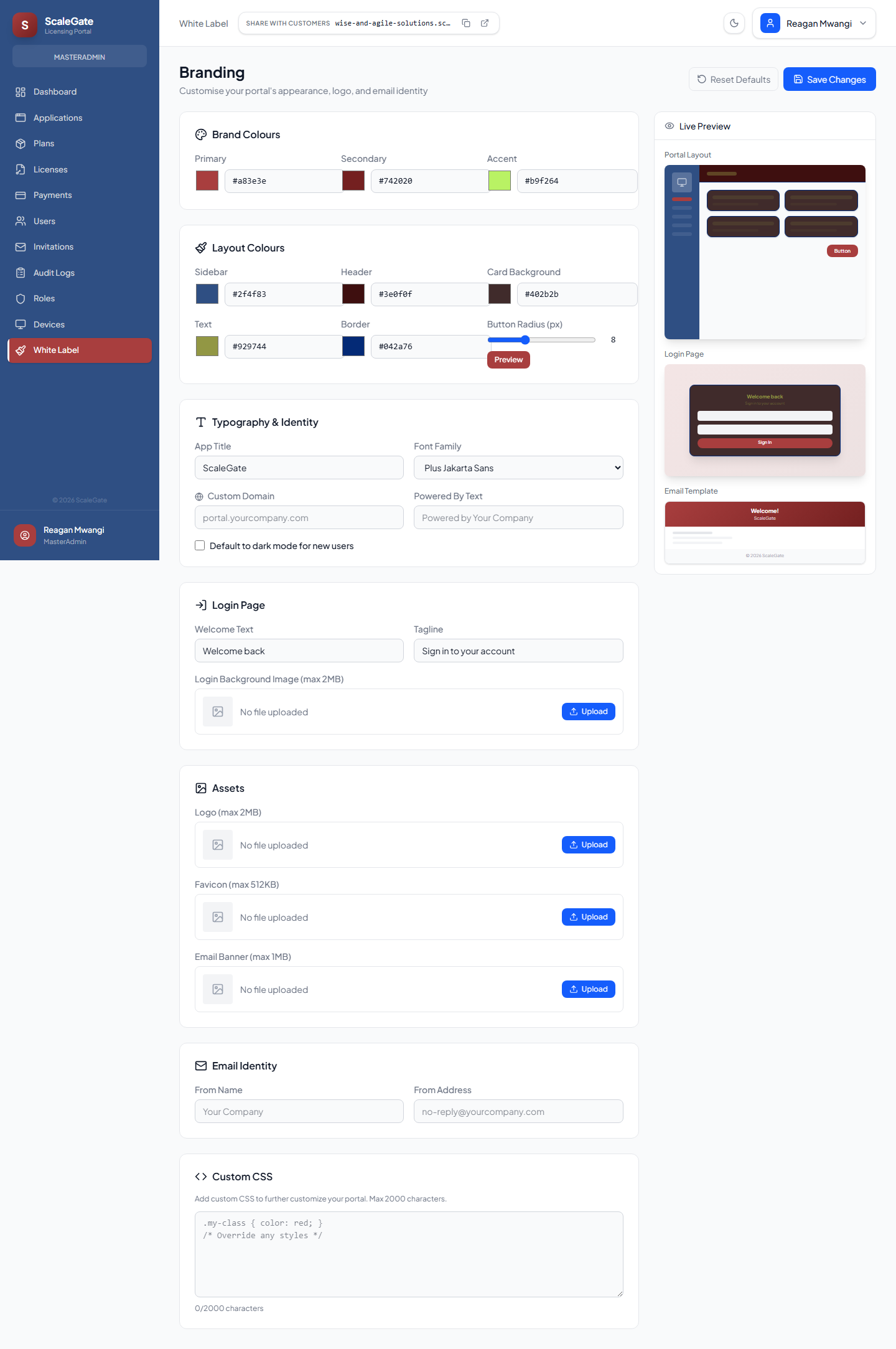 White Label Branding